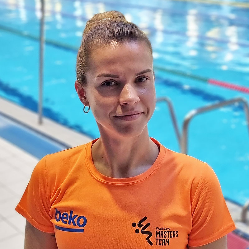 trenerka sekcja pływania sportowego - Natalia Pawlaczek